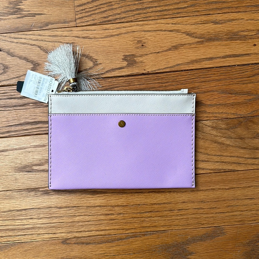 J. Crew Leather Clutch